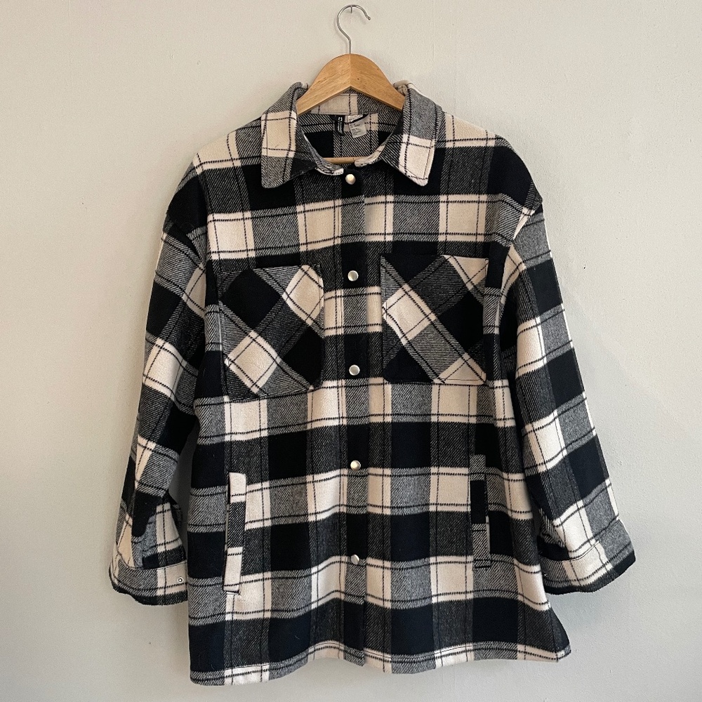 Oversized H&M Plaid Shacket
